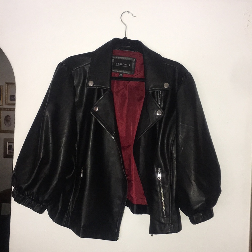 Eloquii Moto jacket
